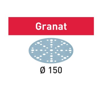 575162 Festool GRANAT Papier ścierny Ø150 Ziarnistość P80. (84242000 CZ)