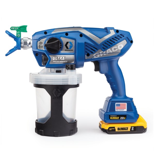 17M366 Pistolet GRACO ULTRA AIRLESS HH CORDLESS, 2B, 240V (84242000 US)