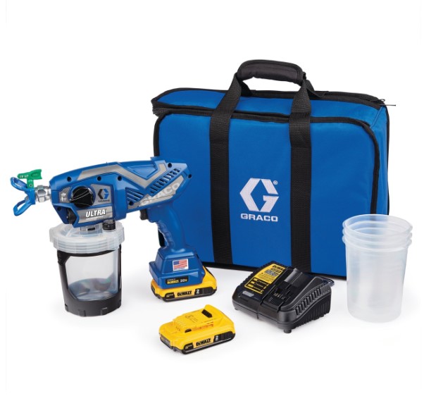 17M366 Pistolet GRACO ULTRA AIRLESS HH CORDLESS, 2B, 240V (84242000 US)