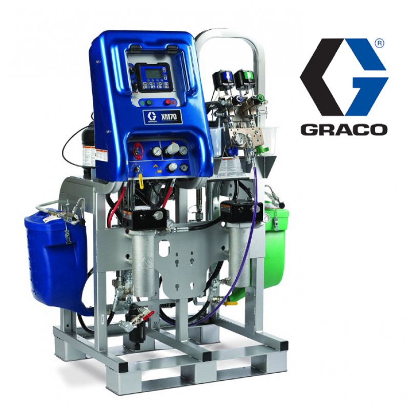 Zestaw do malowania XM70 ze zbiornikiem 76l