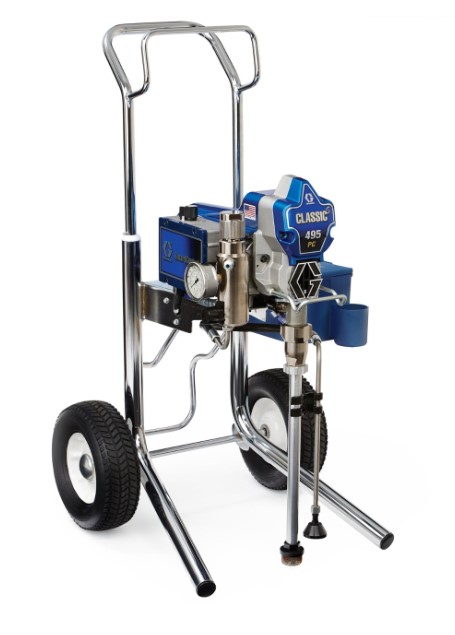 17E025 Agregat malarski GRACO Classic S 495 PC HI-BOY