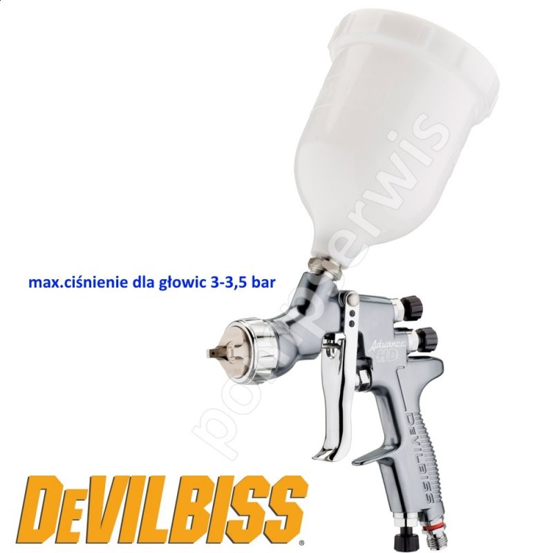 ADV-G430-18 Pistolet grawitacyjny ADVANCE Conv.