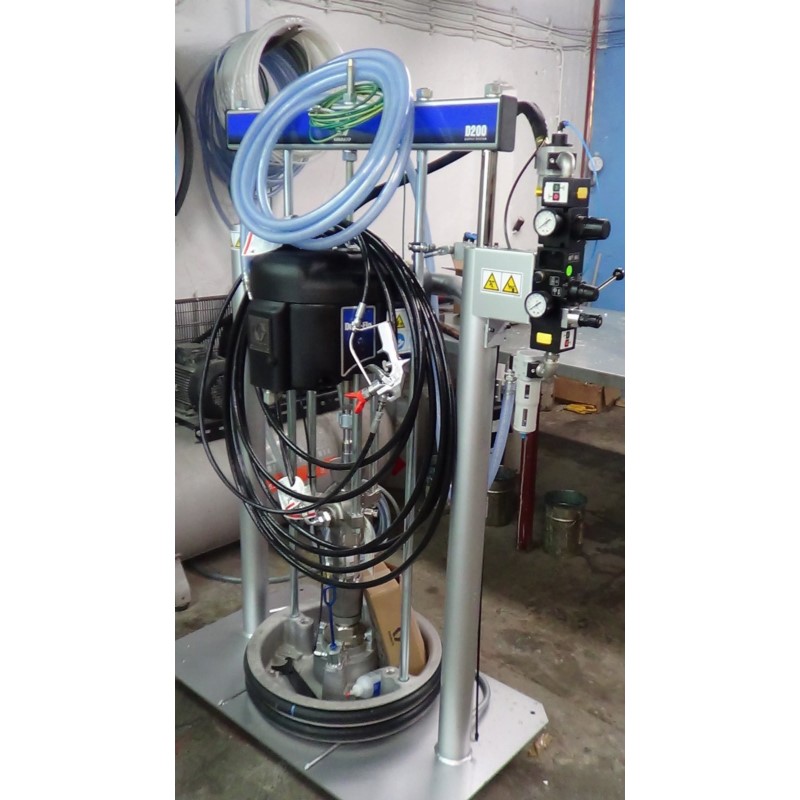 GDCA59 Zestaw wyciskacza 60:1 z pompą 220cc do natrysku SIKA GARD 6680