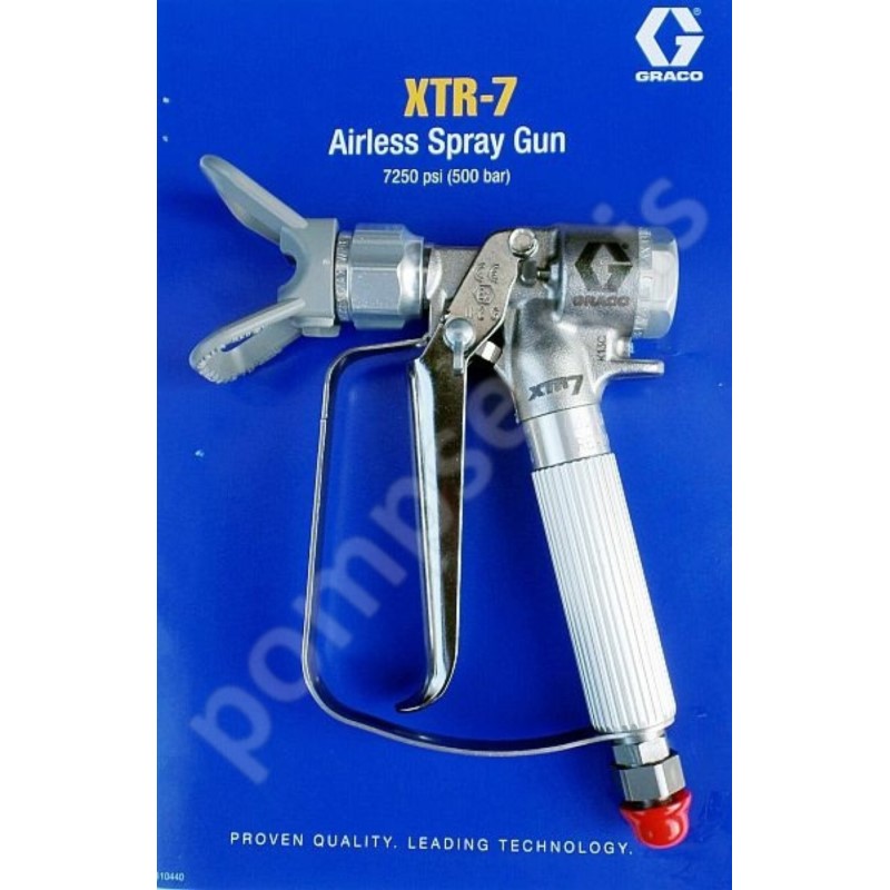 XTR700 Pistolet natryskowy GRACO XTR 7, spust 4P, oprawa XHD, bez dyszy