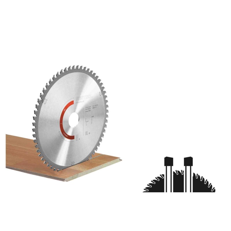 500123 Tarcza pilarska z węglikiem spiekanym 216 x 2,3 x 30 WZ/FA60