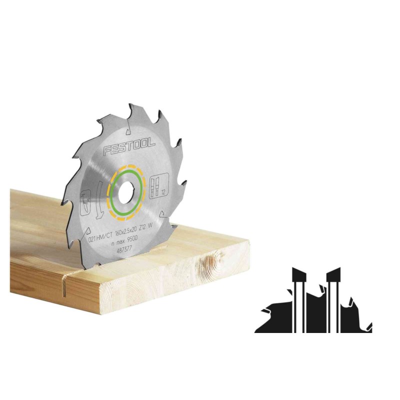 768129 Tarcza pilarska Standard 160 x 2,2 x 20 W18