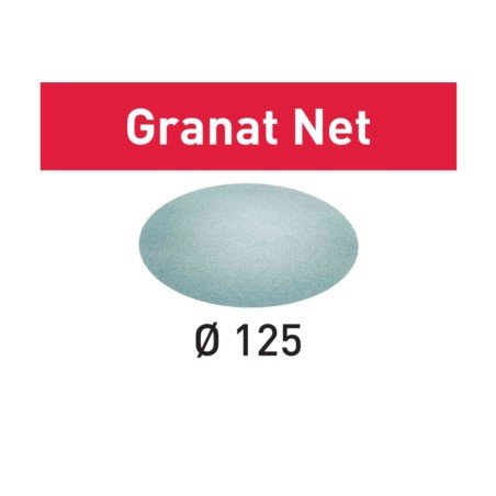 203295 GRANAT NET Siatka ścierna Ø125 P100 / 1szt
