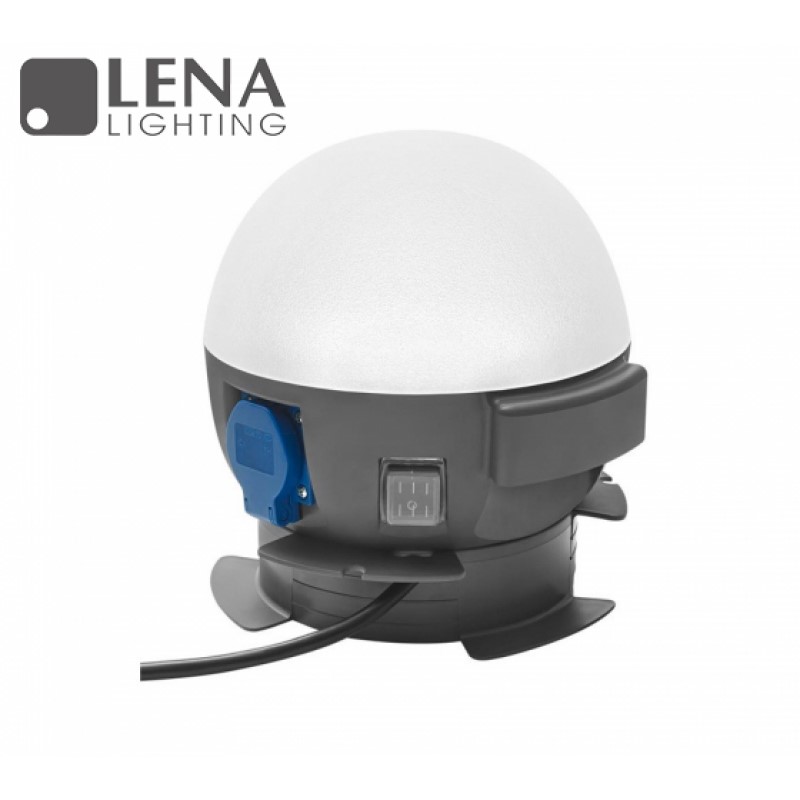 619199 Lampa FUTURE BALL 20W, 230V, szary bez gniazd