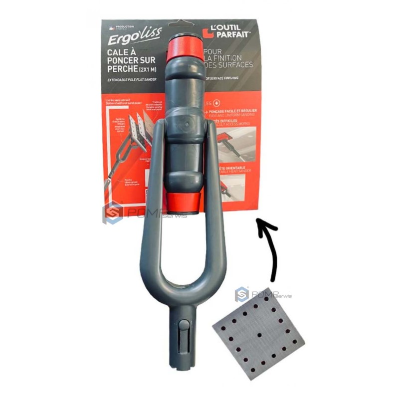 80321 Zestaw do szlifowania: przedłużka 2 x 1 m, pad 20x20cm (1354100+1349000)