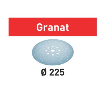 205663 Festool GRANAT Papier ścierny LHS Ø225  P240 (nowy) / 1 szt (68052000 CZ) (25 szt w opakowaniu)