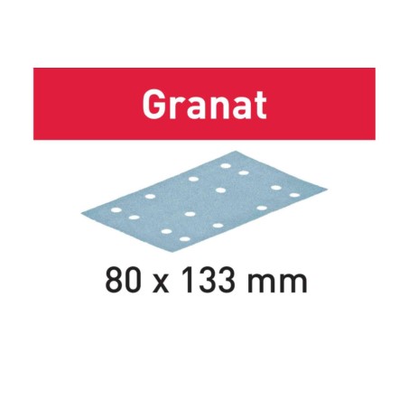 497120/1 Arkusze ścierne STF 80x133 P120 GR Granat /1szt.