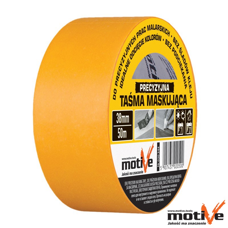 020345 MOTIVE Taśma maskująca precyzyjna 48 mm / 50 m