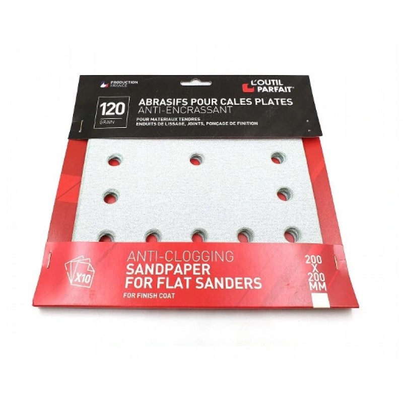 5396180 Papier ścierny do pada kwadratowego P180 (op. 10 szt)