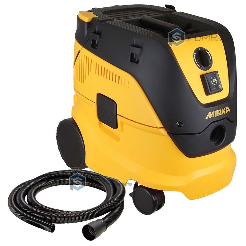 MZESTAW15 Mirka Odkurzacz DE 1230 L 230V + antystatyczny wąż 27 mm x 4 m