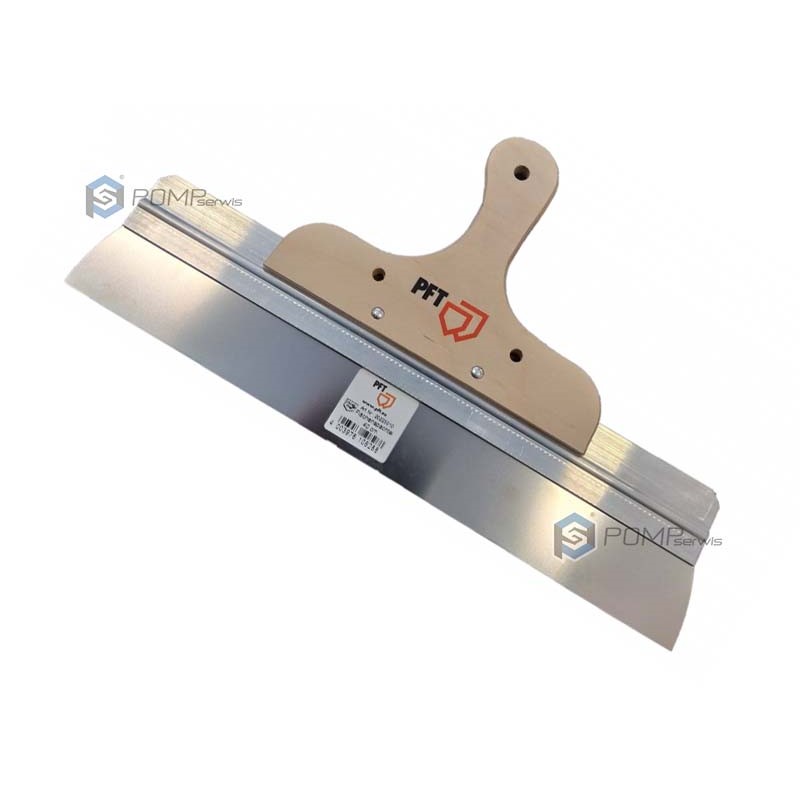 20223010 PFT Szpachla szeroka 40 cm, nierdzewna z drewnianą rączką