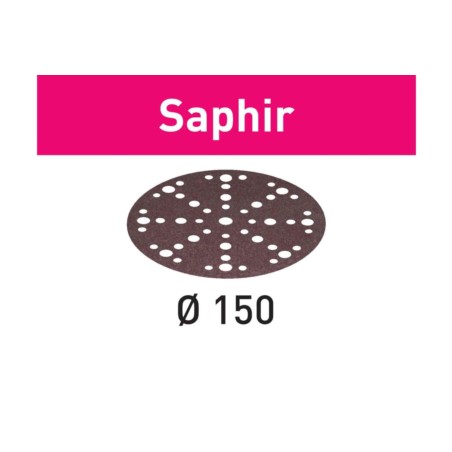 575195 SAPHIR Krążki ścierne D-150/48 Ziarnistość: P36 / 1 szt