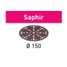 575195 SAPHIR Krążki ścierne D-150/48 Ziarnistość: P36 / 1 szt