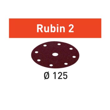 499097/1 Rubin 2 Krążki ścierne STF Ø125/8 P120 / 1szt