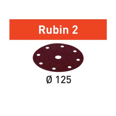 499099/1 Rubin 2 Krążki ścierne STF  Ø125/8 P180 / 1szt