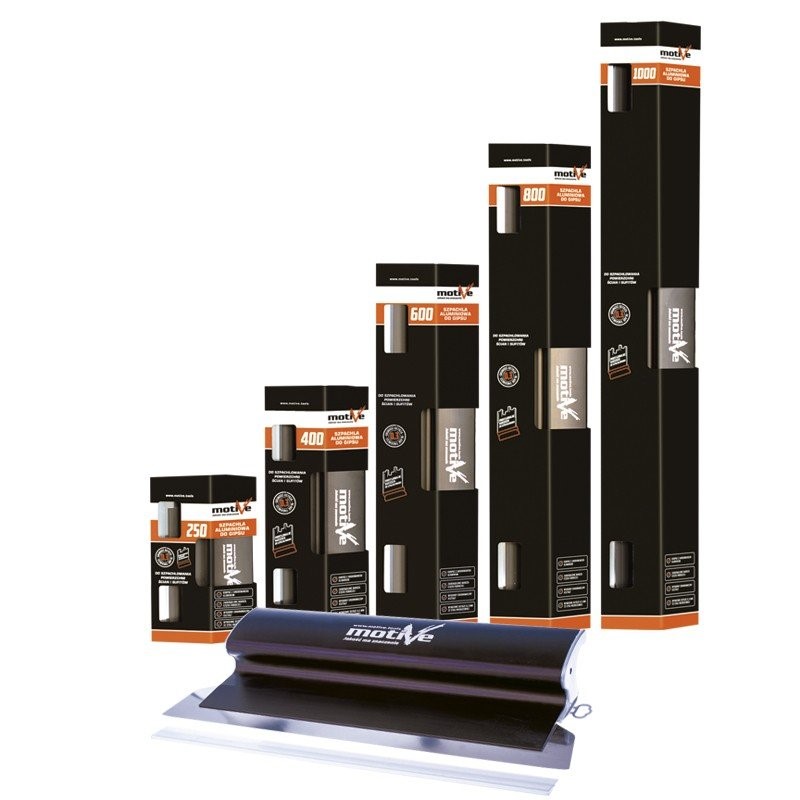 040831 MOTIVE Szpachla ALU do gładzi 80cm, grubość blachy 0,3 mm