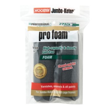 RR308-4 1/2 Wooster® JUMBO-KOTER® PRO FOAM™ 115 x 6 mm wkład do wałka gąbkowego (4.5"x1/4")