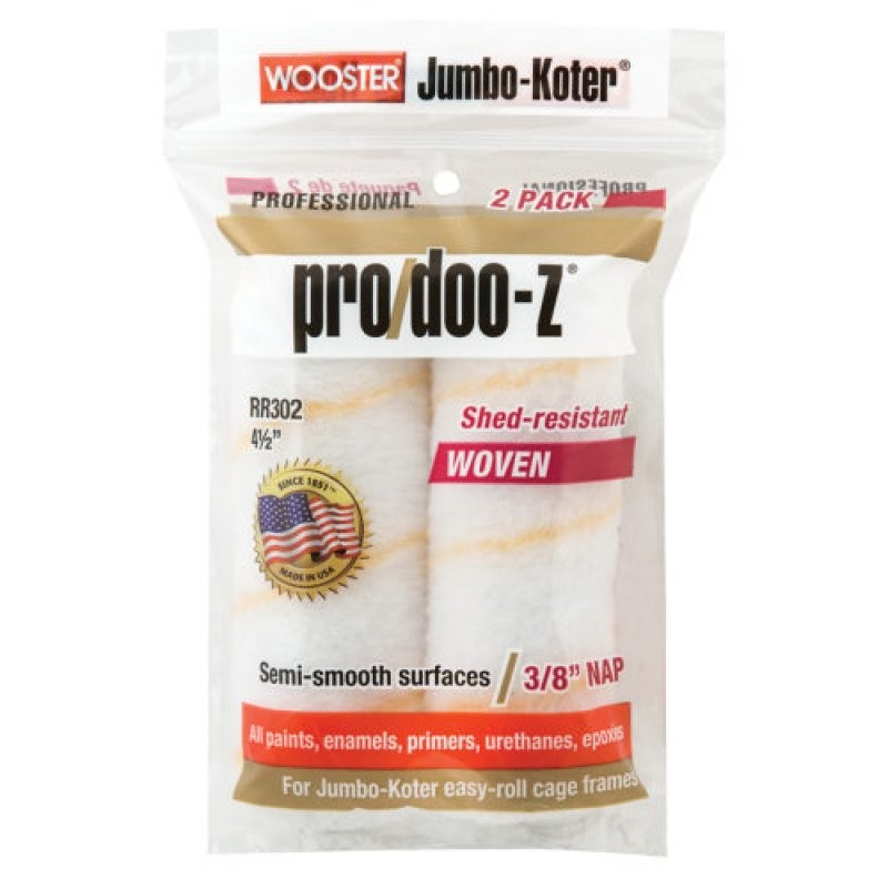 RR303-6 1/2 Wooster® PRO/DOO-Z® JUMBO-KOTER® 165 X 13 MM wkład do mini wałka 2 SZT