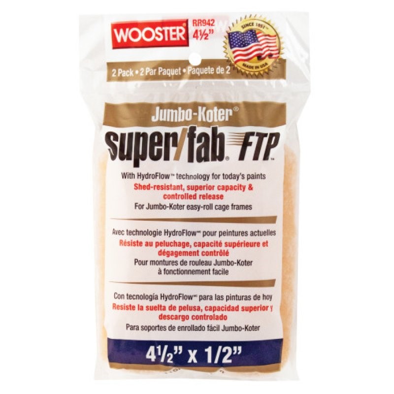 RR942-6 1/2 Wooster® Wkład do wałka Super/Farb FTP 6 1/2" x 1/2" 165 x 13 mm