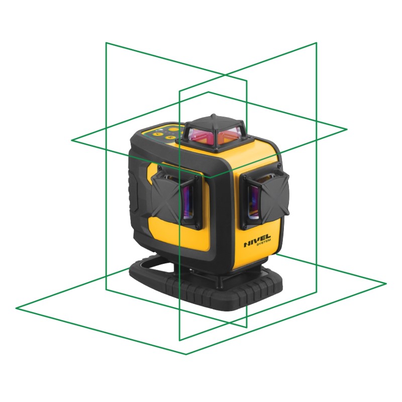 NIVEL SYSTEM CL4DG multilaser z wiązką zieloną (4 płaszczyznowy) z komunikacją Bluetooth