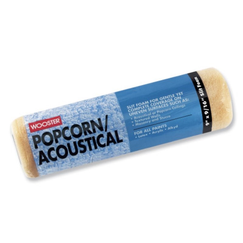 R234-9 Wooster® POPCORN/ACOUSTICAL wkład do wałka piankowy specjalny 230 X 14 MM 9" X 9/16" 1 SZT
