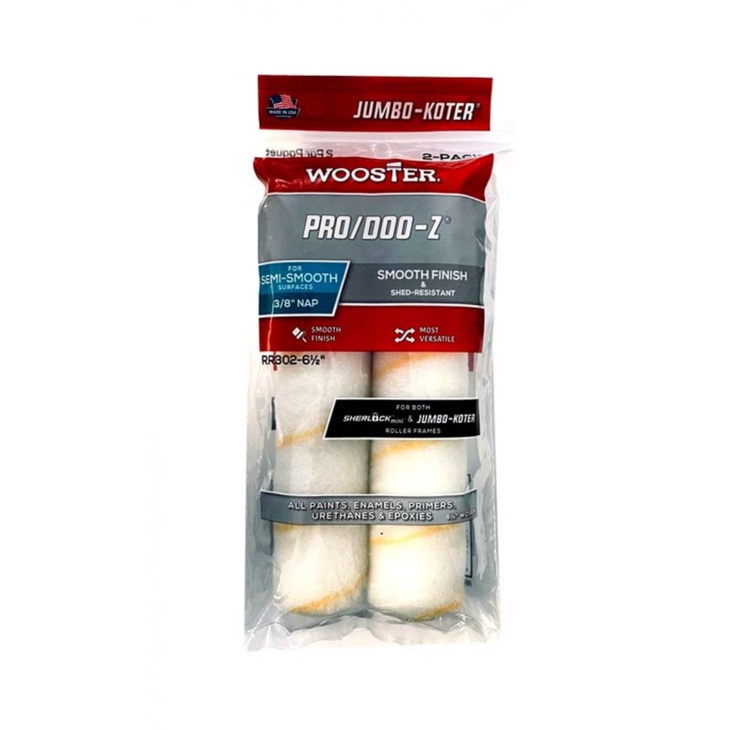 RR302-6 1/2 Wooster® Wkład do wałka MINI PRO/DOO-Z® 6.5"x3/8" (16,5 cm x 10 mm)