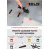 6357 SOLID System poziomowania płytek – 50 klin + 100 klips 1mm /K.4