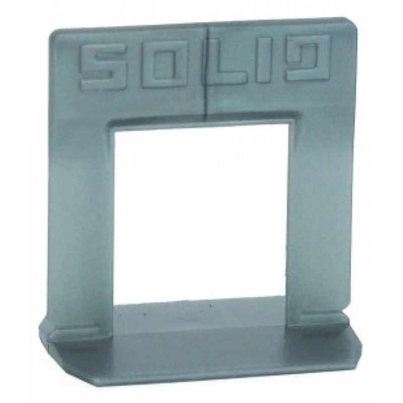 6463 SOLID System poziomowania płytek - 100 klips 1mm WYSOKI /A.10