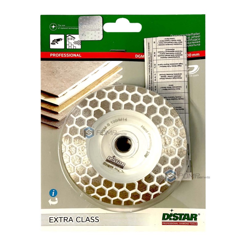 17483522005 Di-Star Tarcza diamentowa do szlifowania HARD CERAMICS 100. Średnica tarczy 100mm/M14.
