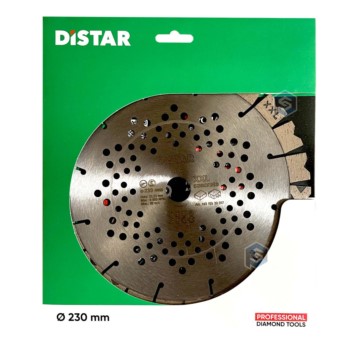 14315530017 Di-Star Tarcza diamentowa do betonu zbrojonego XXL. Średnica: 230mm. Grubość tarczy: 2,8mm/2,0mm. Warstwa diamentu: