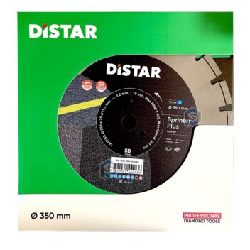 12485087024 Di-Star Tarcza diamentowa do asfaltu Sprinter Plus. Średnica: 350mm. Grubość tarczy: 3,2mm/2,2mm. Warstwa diamentu:
