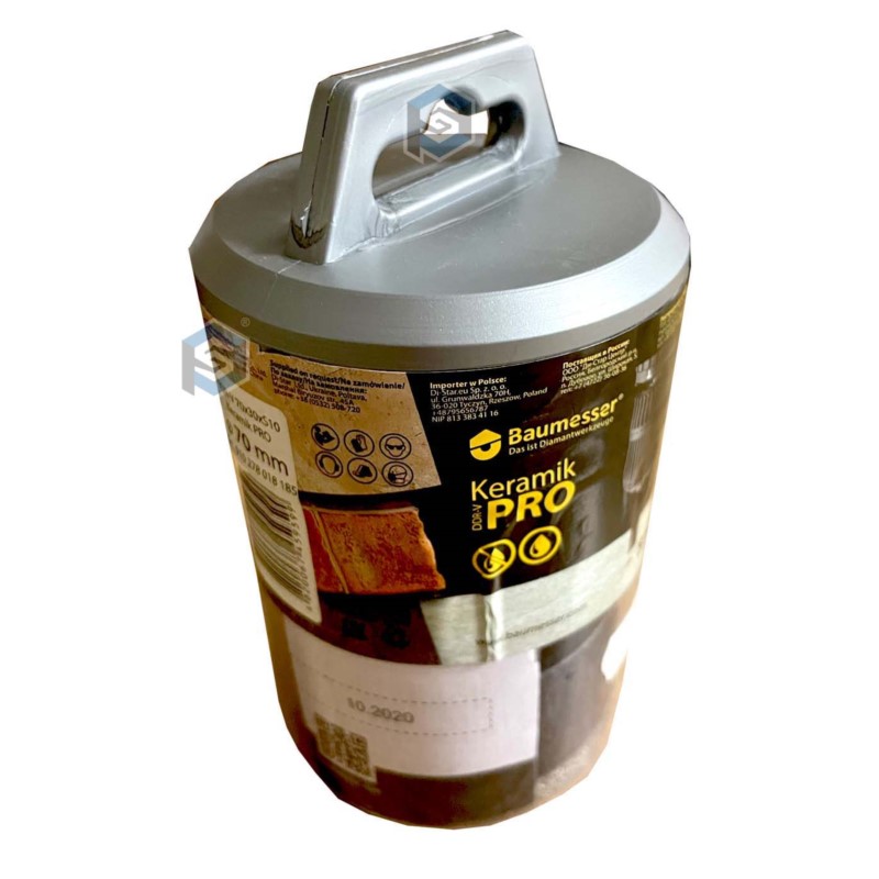 910278018185 Di-Star Wiertło diamentowe z uchwytem S10, średnica: 70mm, długosć: 30mm  DDR-V 70x30xS10