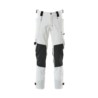 17079-311-06 C58 MASCOT ADVANCED - Spodnie długie białe DYNEEMA rozmiar C58 / ULTIMATE STRETCH
