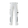 17079-311-06 C58 MASCOT ADVANCED - Spodnie długie białe DYNEEMA rozmiar C58 / ULTIMATE STRETCH
