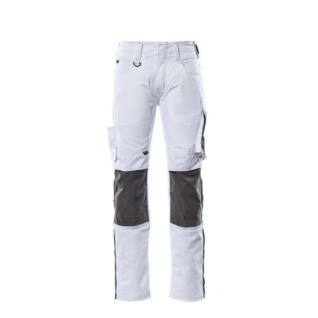 12679-442-0618 C48 MASCOT UNIQUE - Spodnie MANNHEIM długie białe Jeansowe rozmiar C48