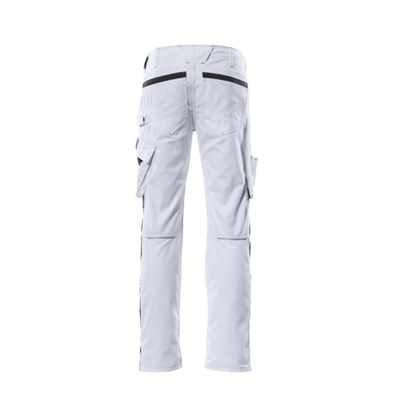 12679-442-0618 C48 MASCOT UNIQUE - Spodnie MANNHEIM długie białe Jeansowe rozmiar C48