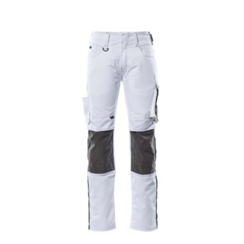 12679-442-0618 C52 MASCOT UNIQUE - Spodnie MANNHEIM długie białe Jeansowe rozmiar C52