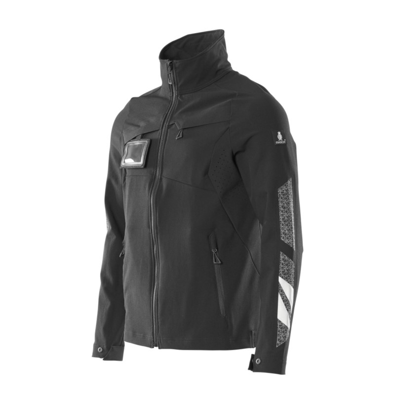 18101-511-09 2XL MASCOT ACCELERATE - Kurtka ULTIMATE STRETCH czarna rozmiar 2XL
