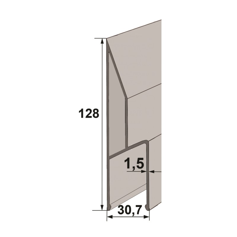 LTU Łata tynkarska uniwersalna 200 cm
