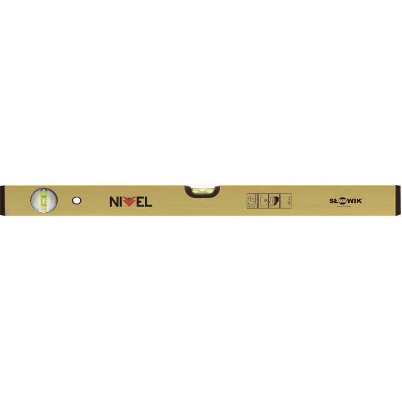 10051 P01 Poziomnica ECONOMIC anodowana złota 50cm
