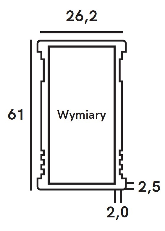 74159  PN49 Poziomnica Elite - HERKULES anodowana (brązowa) 150 cm