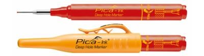 150/40 PICA Ink Marker znacznik do głebokich otworów, kolor czerwony