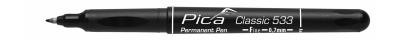 533/46 PICA Marker permanentny bardzo precyzyjny 0,7mm czarny