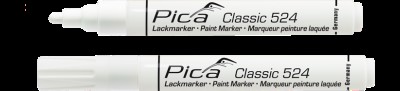 524/52 PICA Marker olejowy classic biały