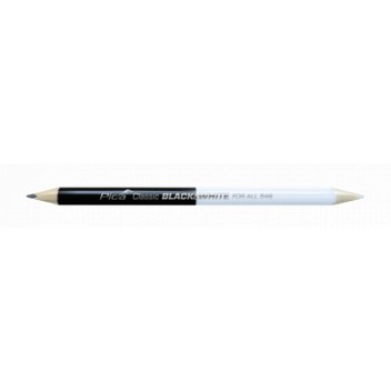 546/24 PICA Ołówek uniwersalny, 2-stronny, czarno-biały.