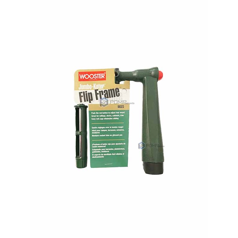 RR323 Wooster® JUMBO-KOTER® FLIP FRAME/ Rączka regulowana do wałków malarskich